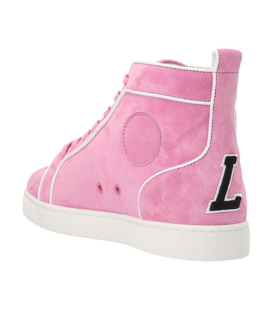 Christian Louboutin Varsilouis High-top Sneakers In Pink