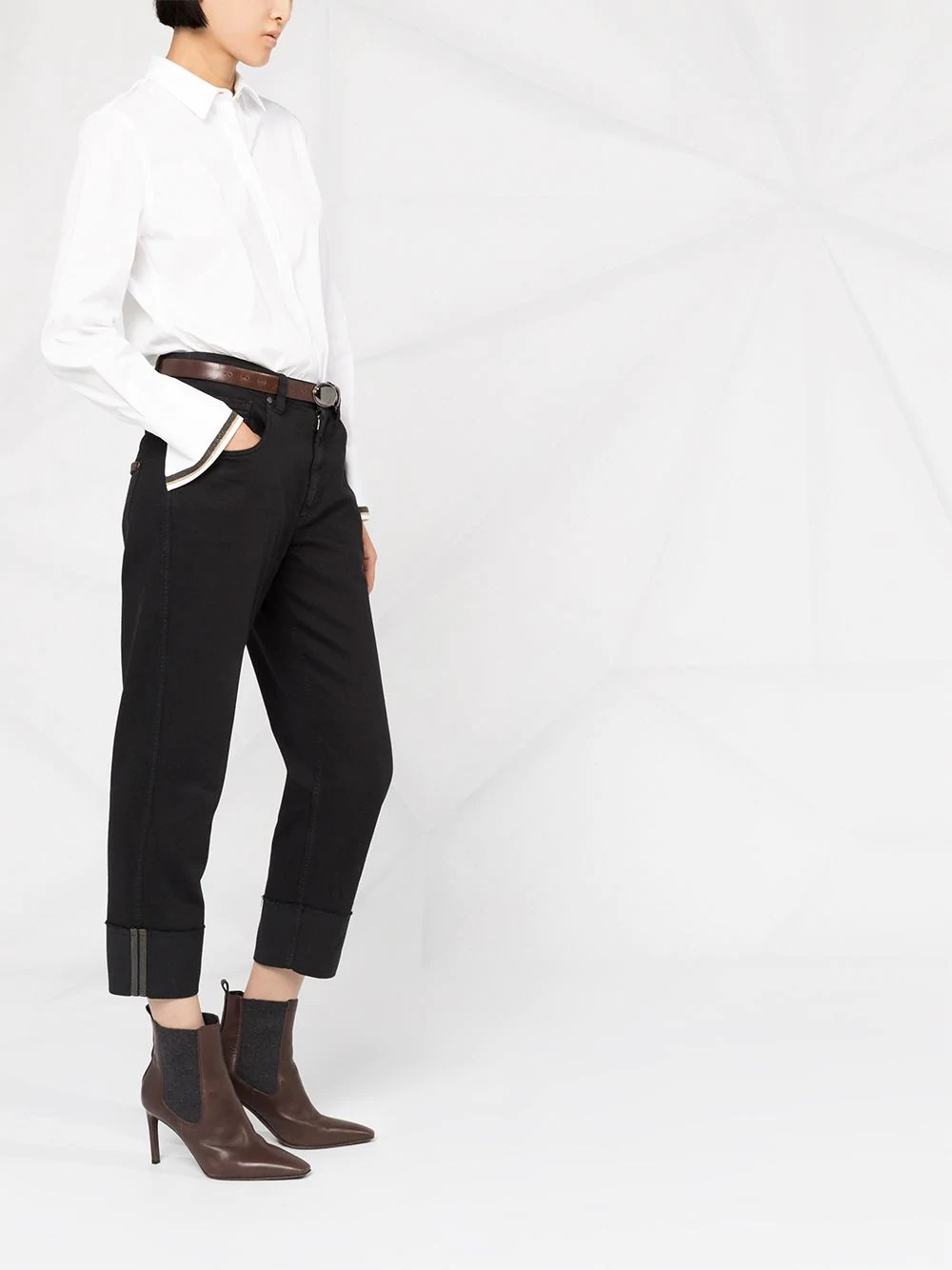 Brunello Cucinelli Buckled Zip-up Jacket