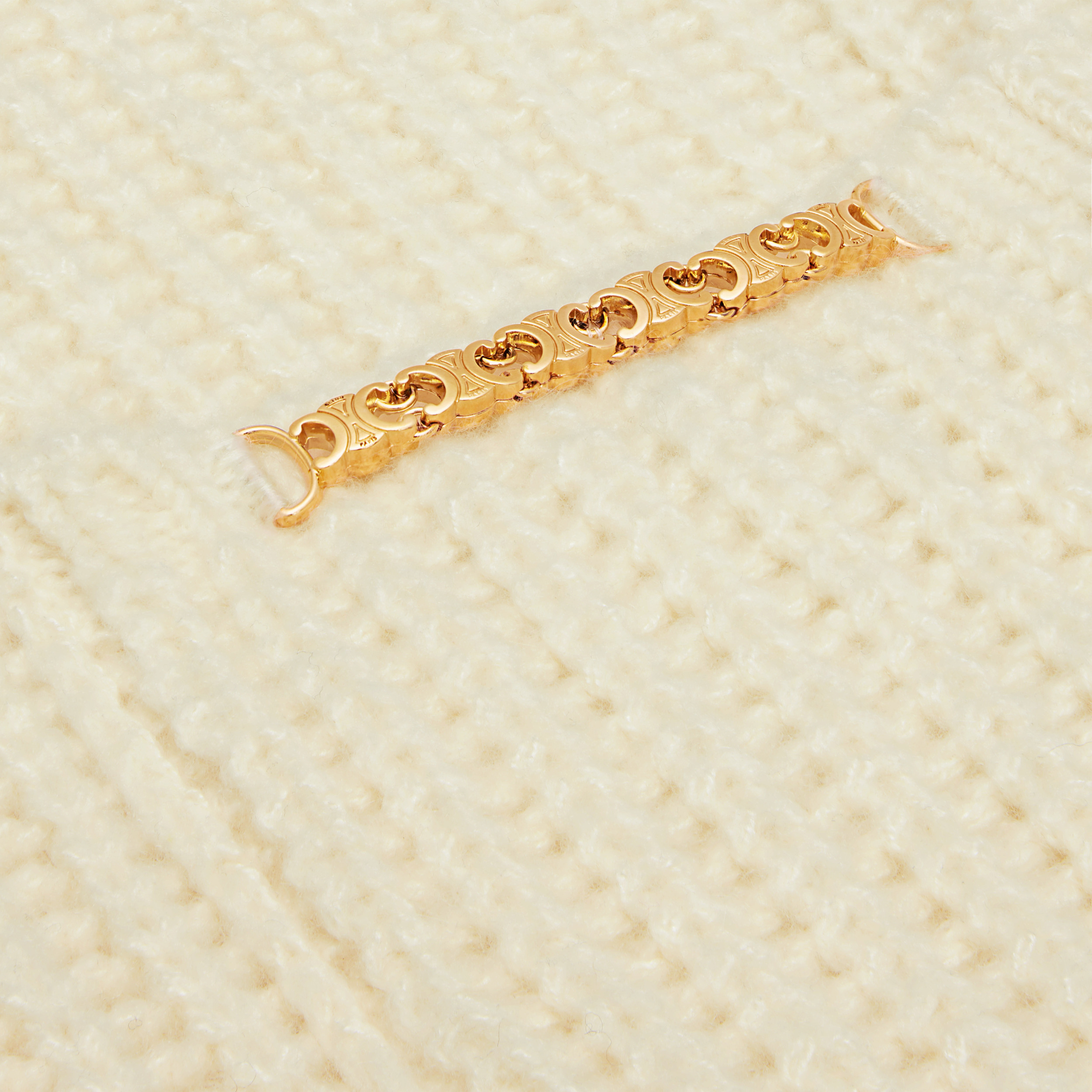 Celine Cashmere Wool Lapel Sweater In Nude