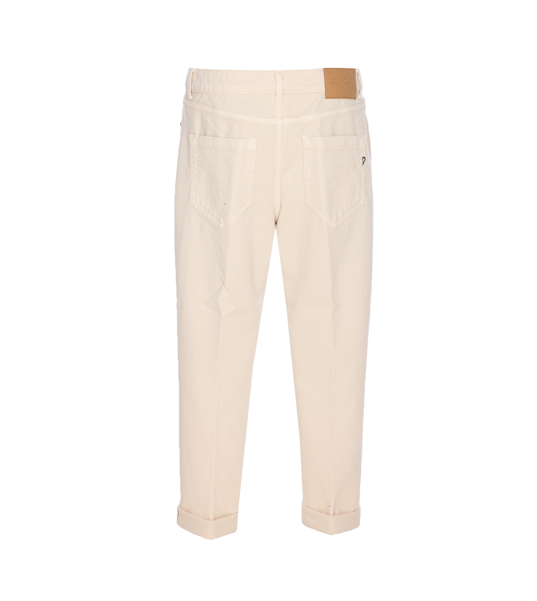 Dondup Button-fastening Patch-pocket Jeans In Neutral