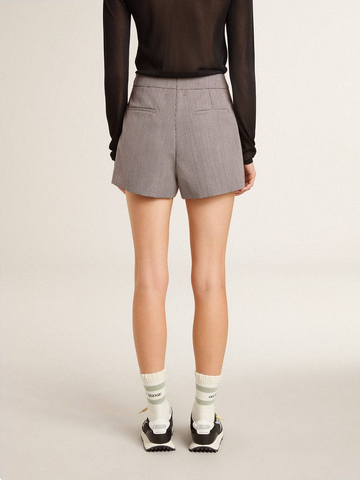 Golden Goose Zippered Shorts In Gray