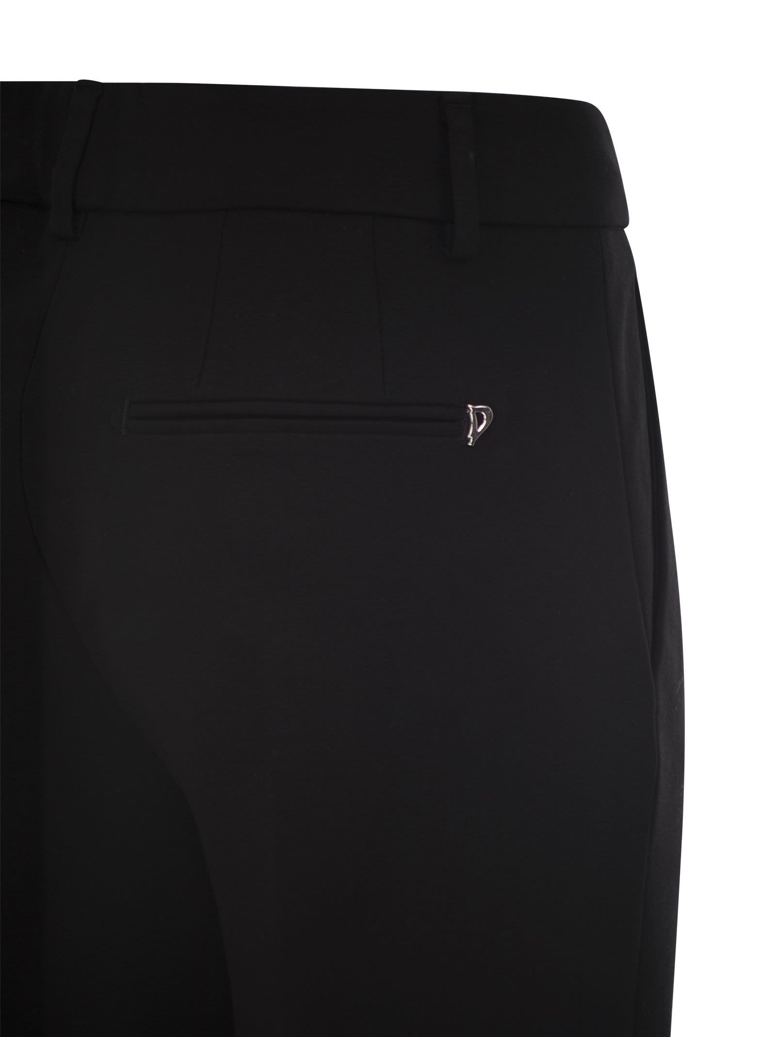 Dondup Logo Detail Track Pants In Black