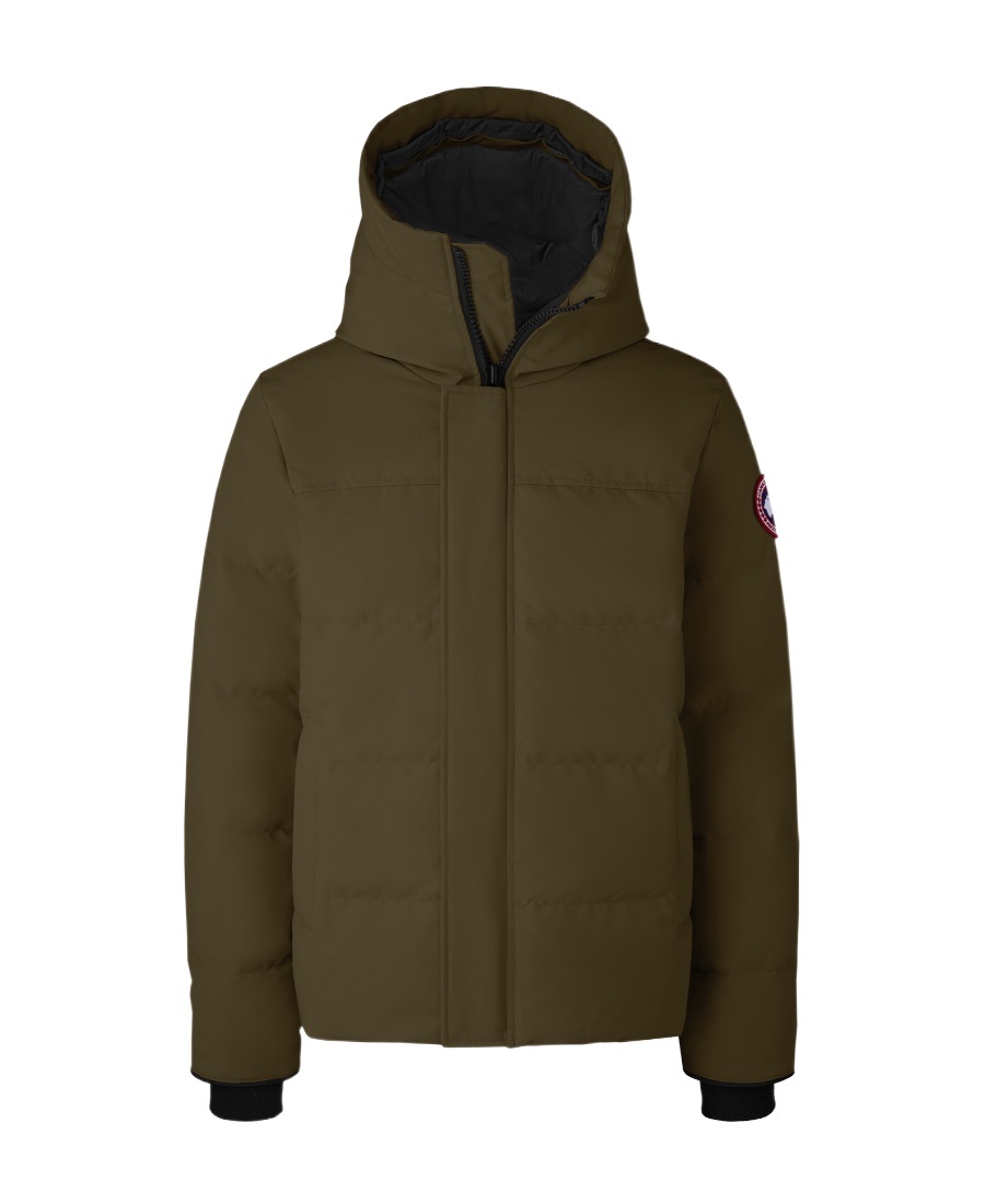 Shop Canada Goose Macmillan Padded Jacket In Green