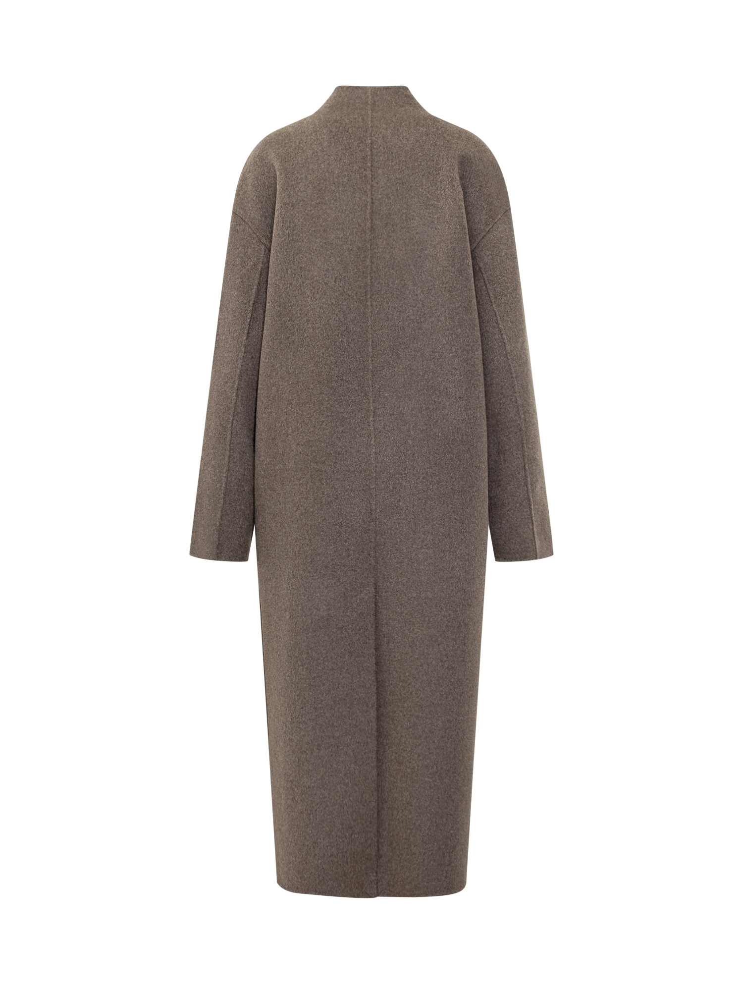 Loulou Studio Double-breasted Coat In Brown