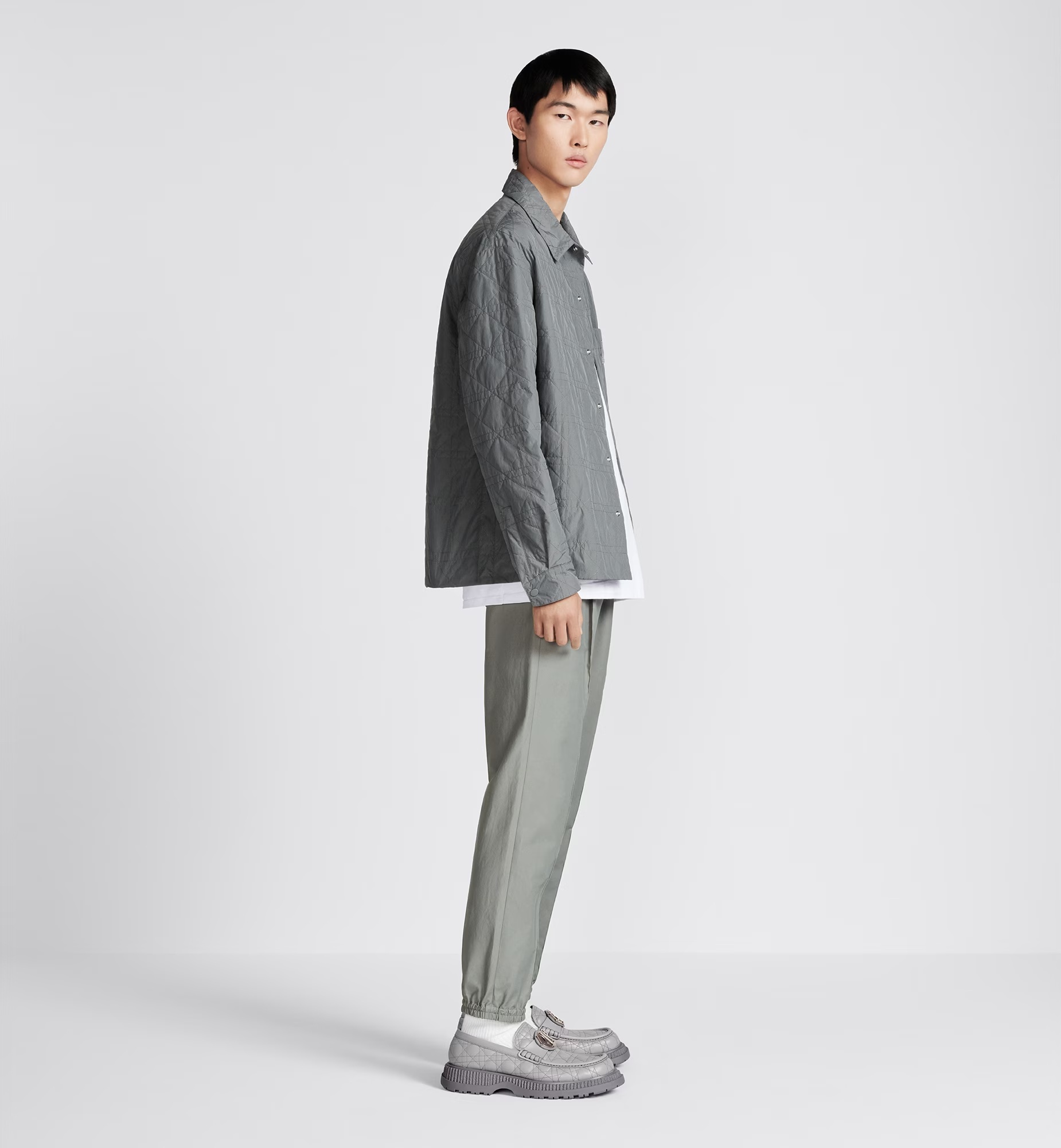 Dior Rope Waist Sweatpants In Gray
