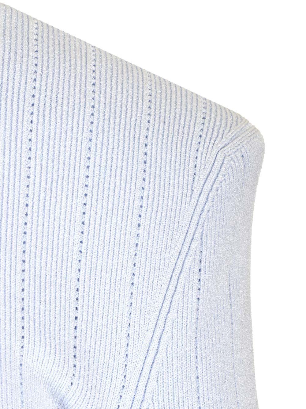 Shop Balmain Button-detailed Sweater In White