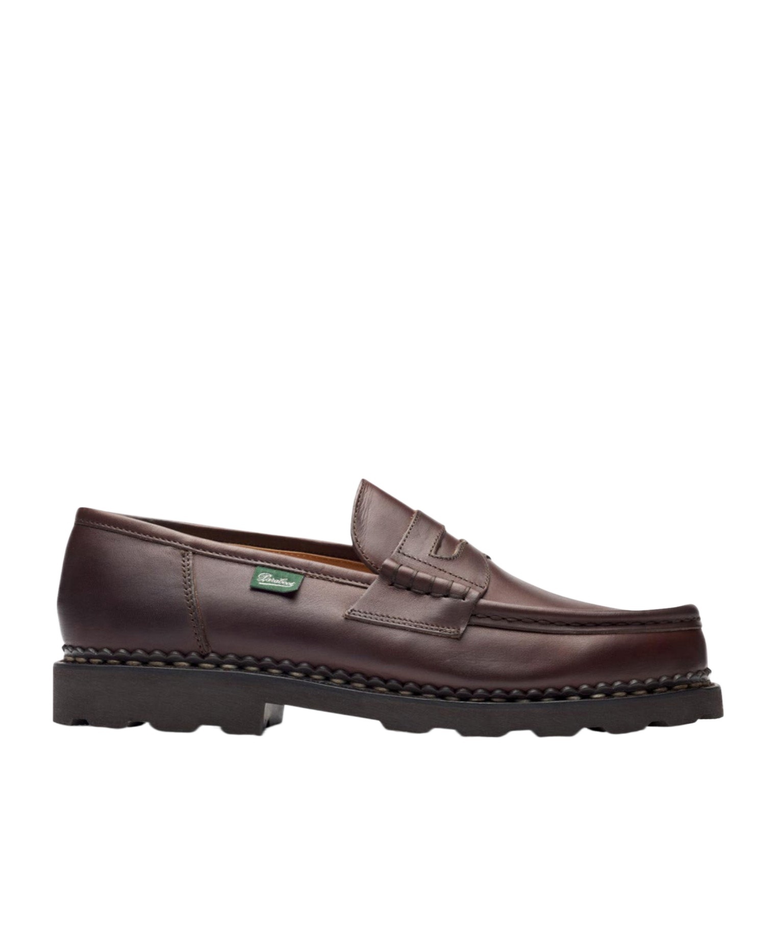 Paraboot Round-toe Loafers In Brown