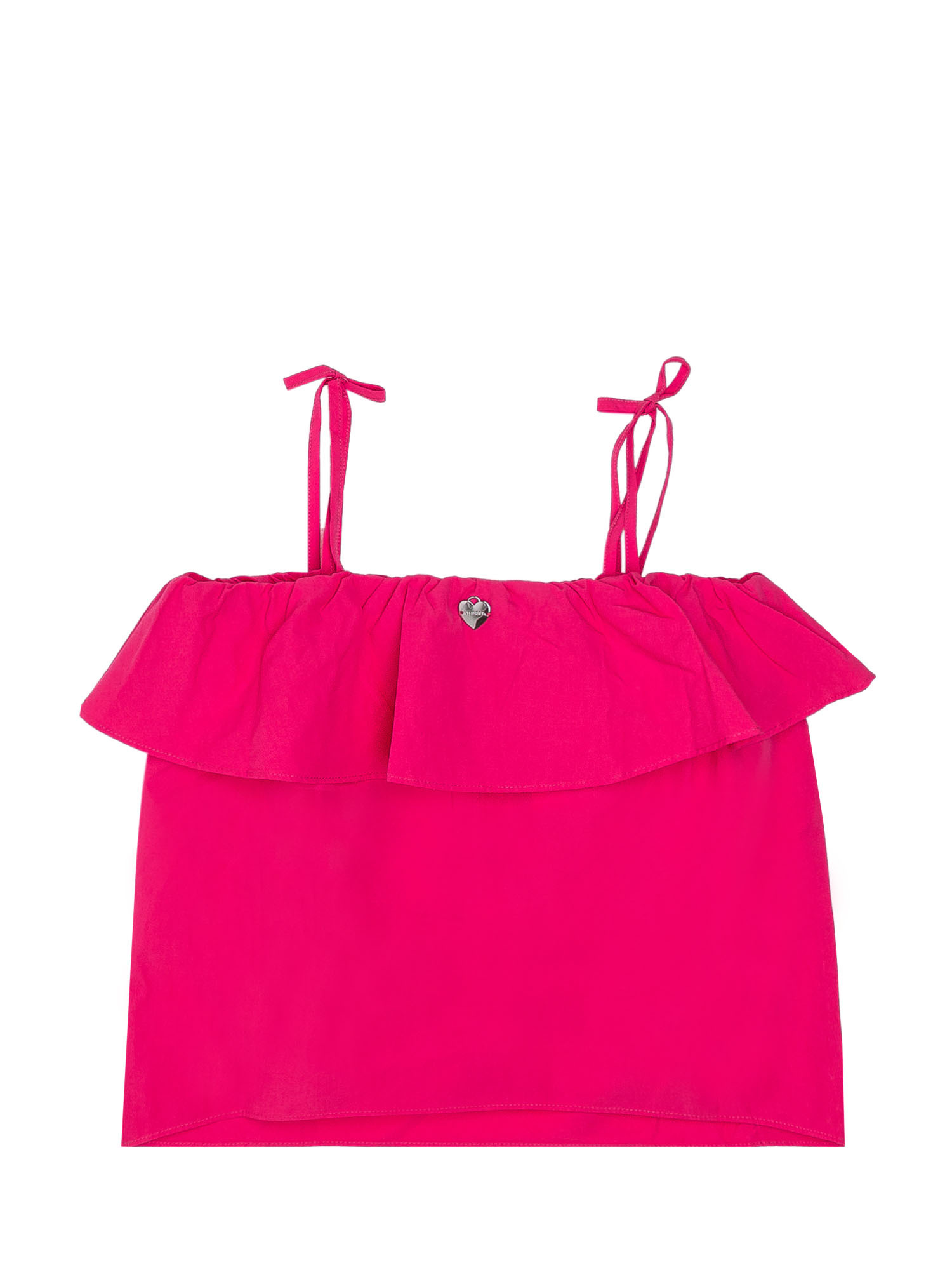 Twinset Off Shoulder Top In Pink