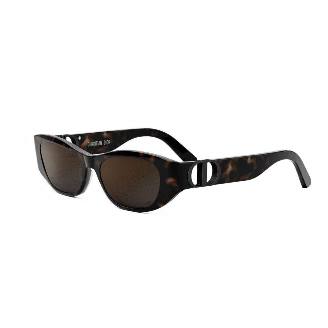 Dior Elliptical Sunglasses In Green