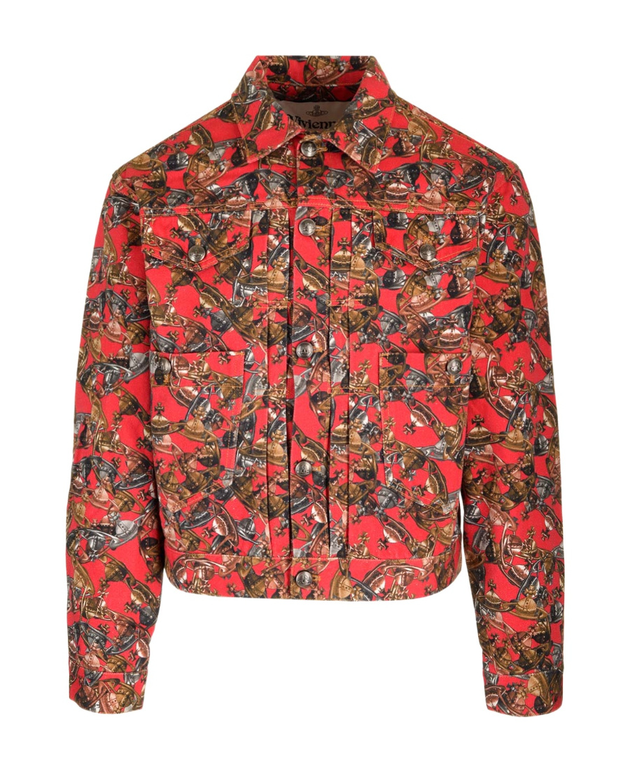 Vivienne Westwood Marlene Crazy Orb Jacket In Multicolor