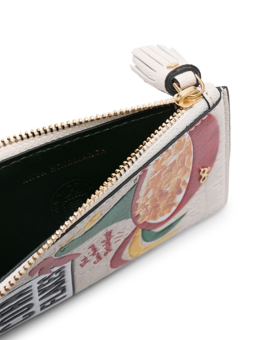 Shop Anya Hindmarch Corn Flakes Card Holder In Multicolor