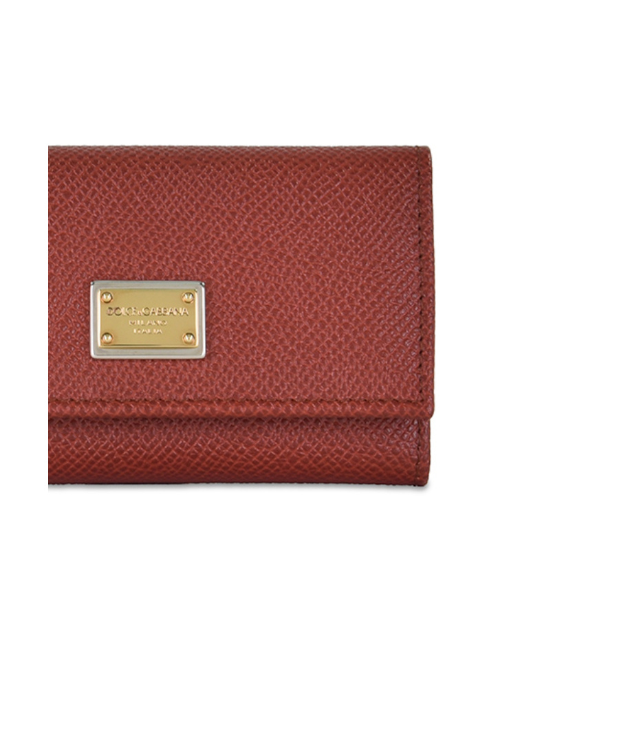 DOLCE & GABBANA LOGO DETAILS KEY BAG