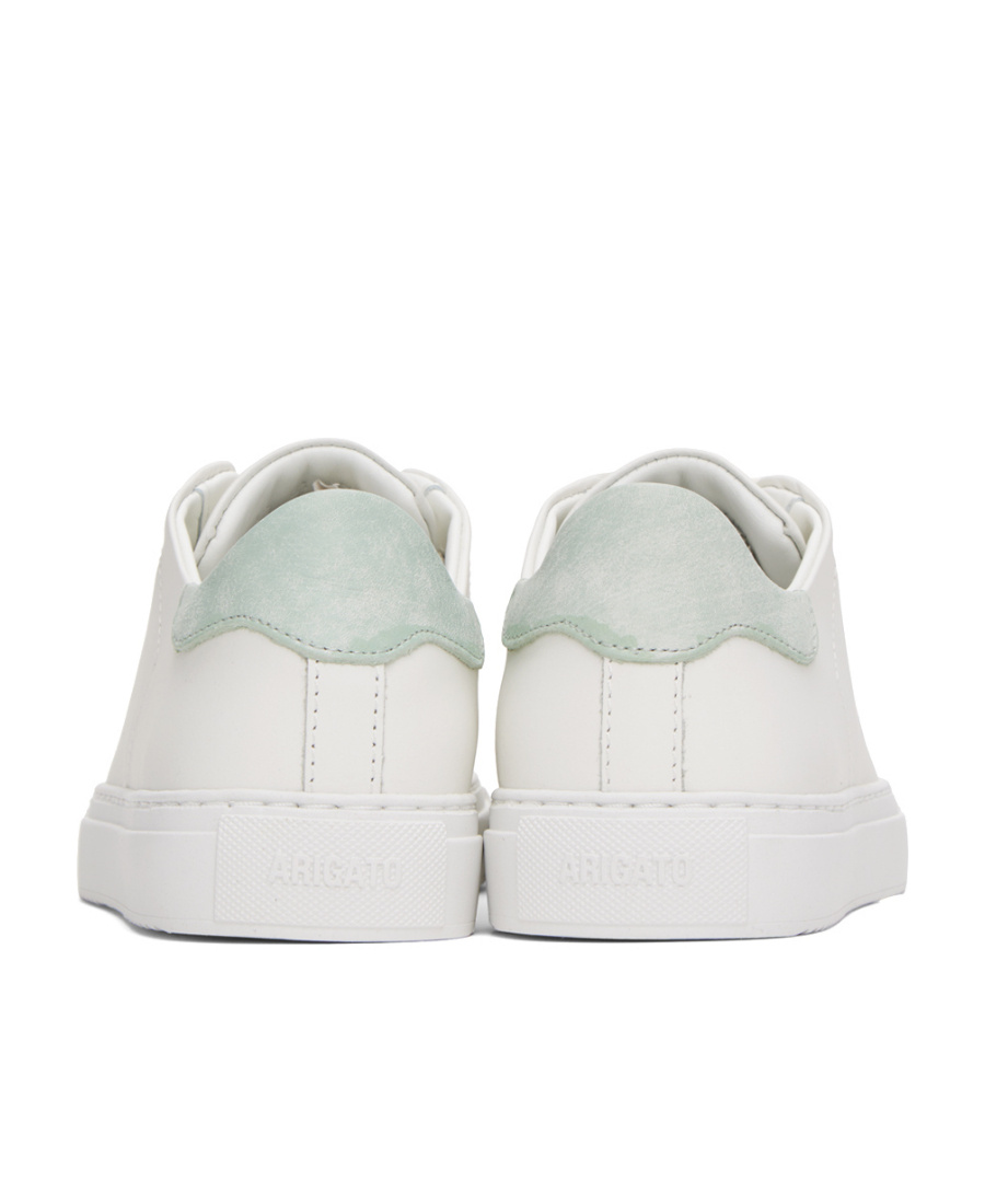 Axel Arigato Round Head Splicing Design Low-top Casual Shoes In White