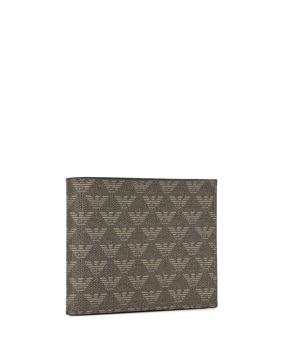 Emporio Armani Printed Purse In Multicolor