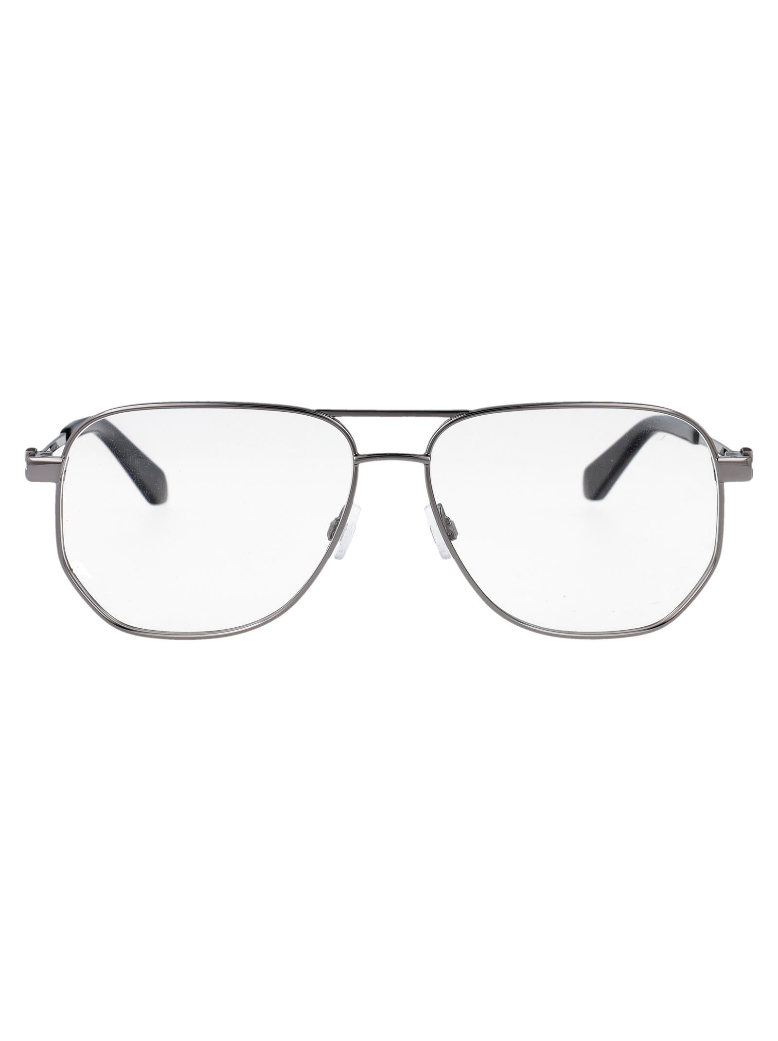 Off-white Full Frame Plain Mirror In White