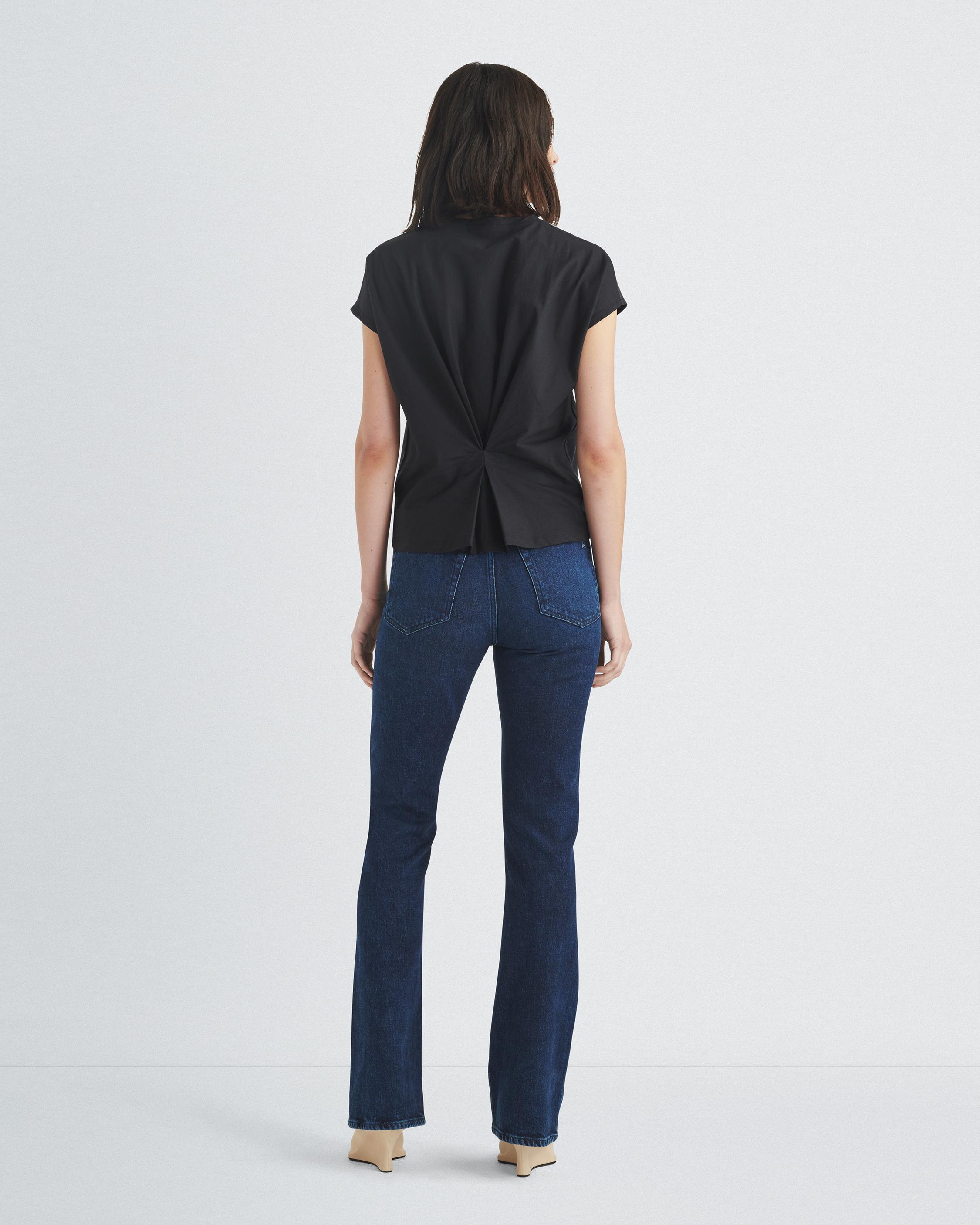 Rag & Bone Peyton High-rise Bootcut Jeans In Blue