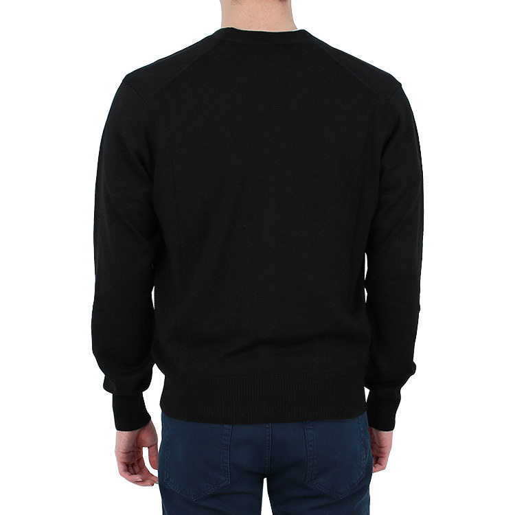 Ami Alexandre Mattiussi Ami Wool Cardigan With Logo In Black