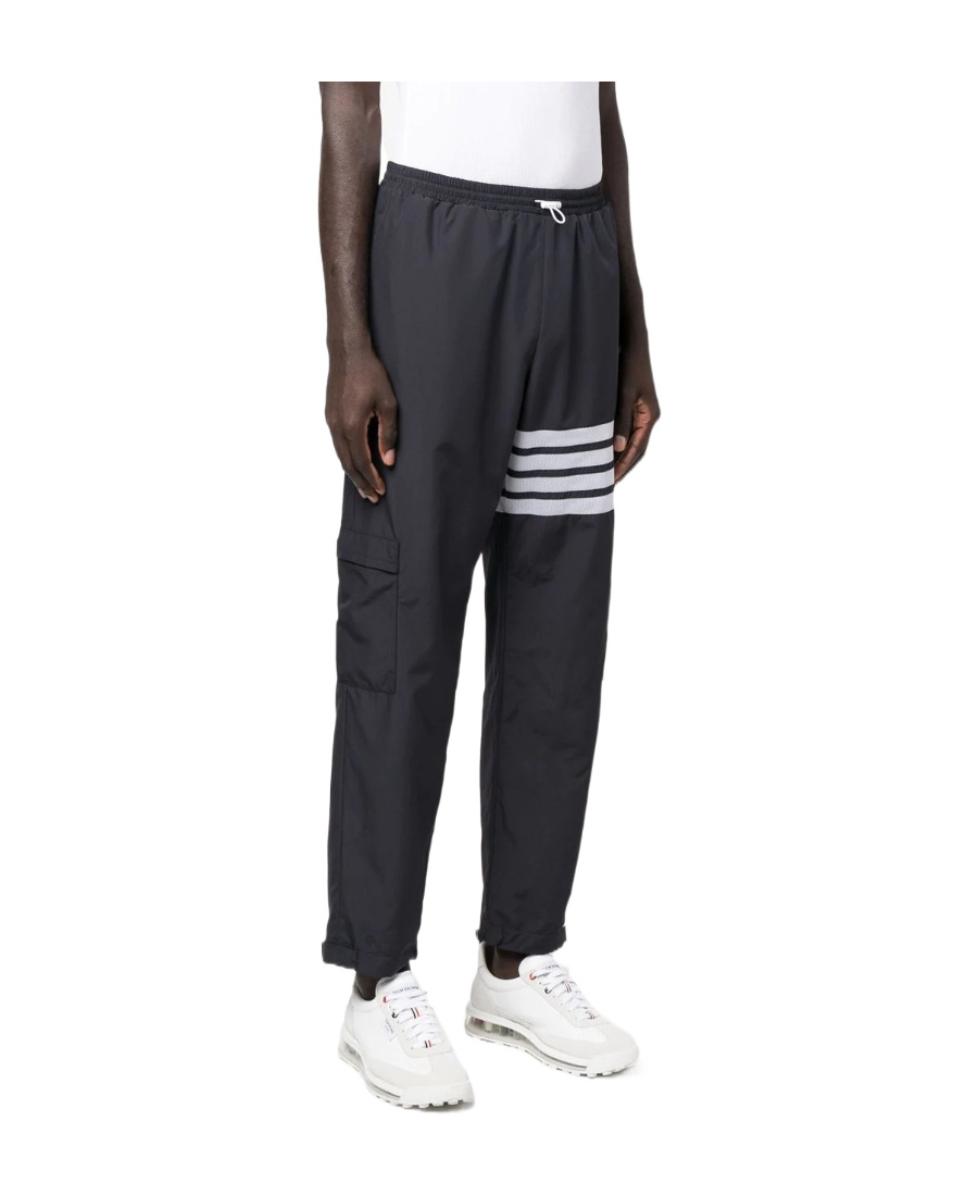 Thom Browne Technical Fabric Jogging Pants In Black