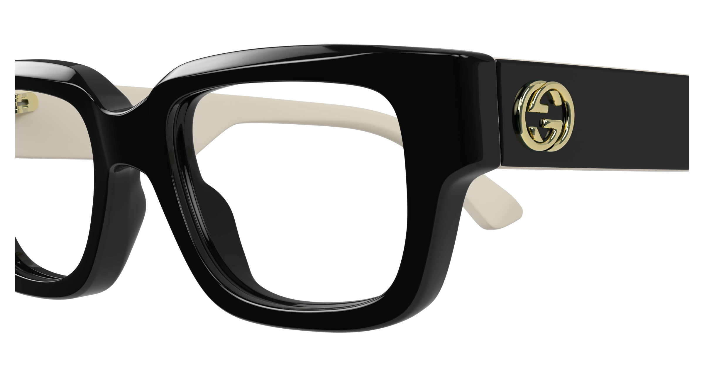 Gucci Geometrically Framed Flat Mirror In Black