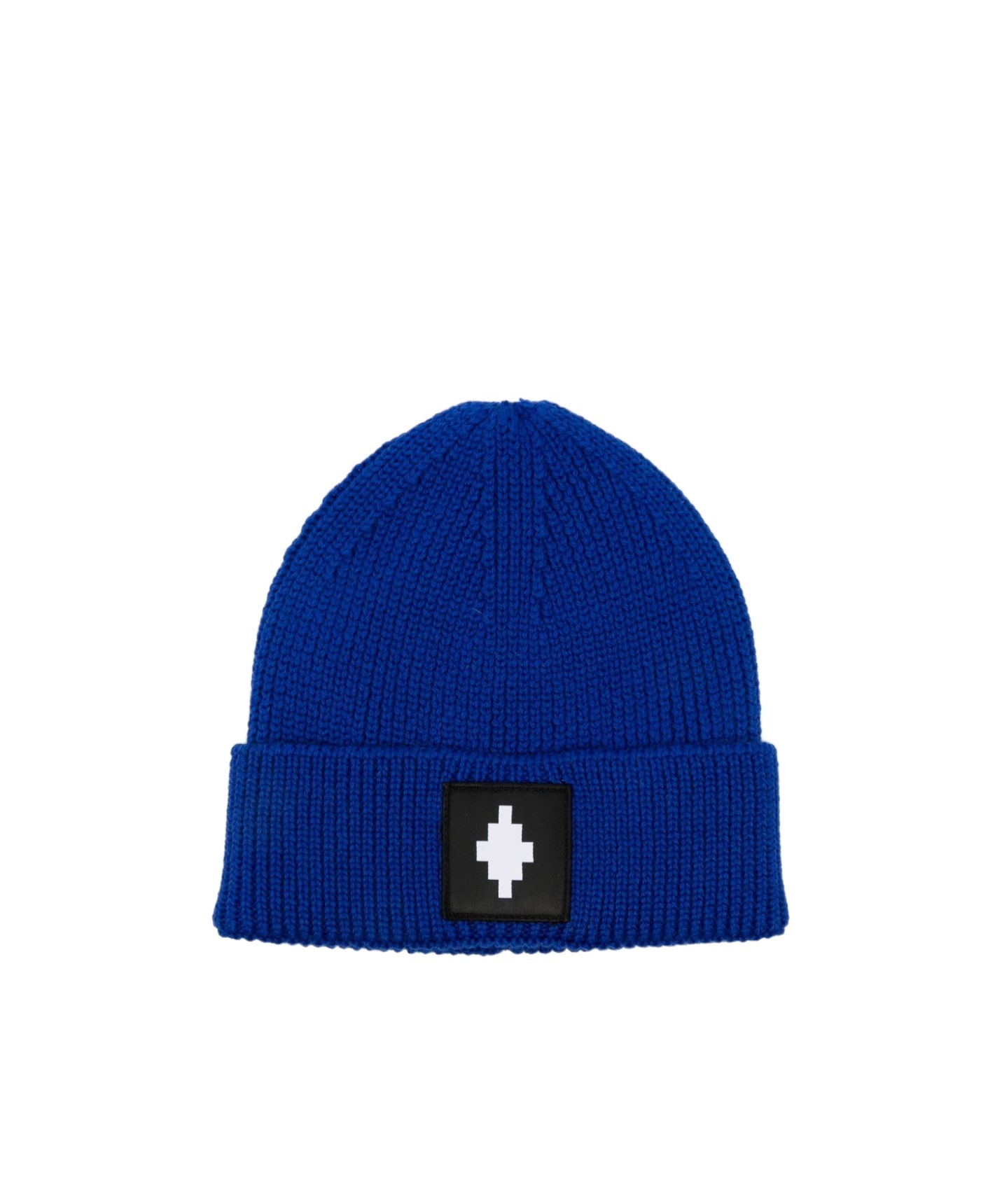 Marcelo Burlon County Of Milan Logo-patch Beanie In Blue