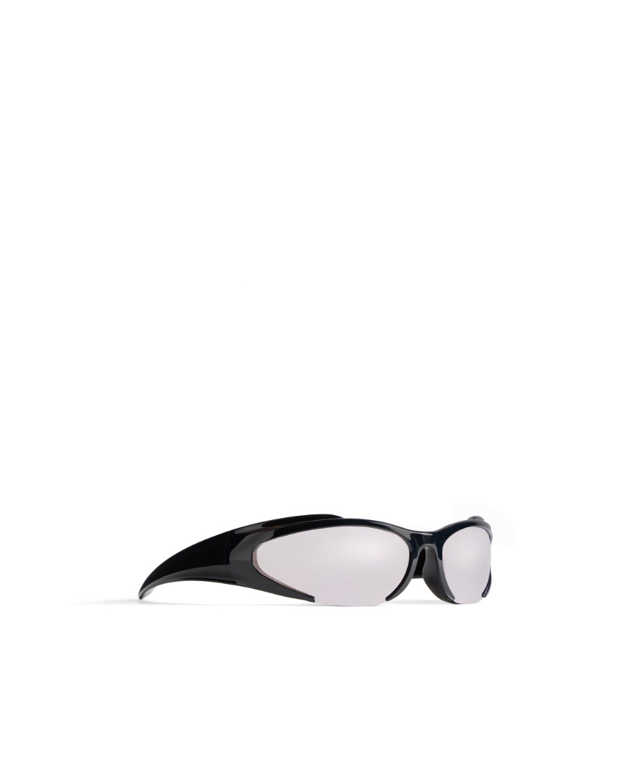 Balenciaga Reverse Xpander Rectangle-frame Sunglasses In White