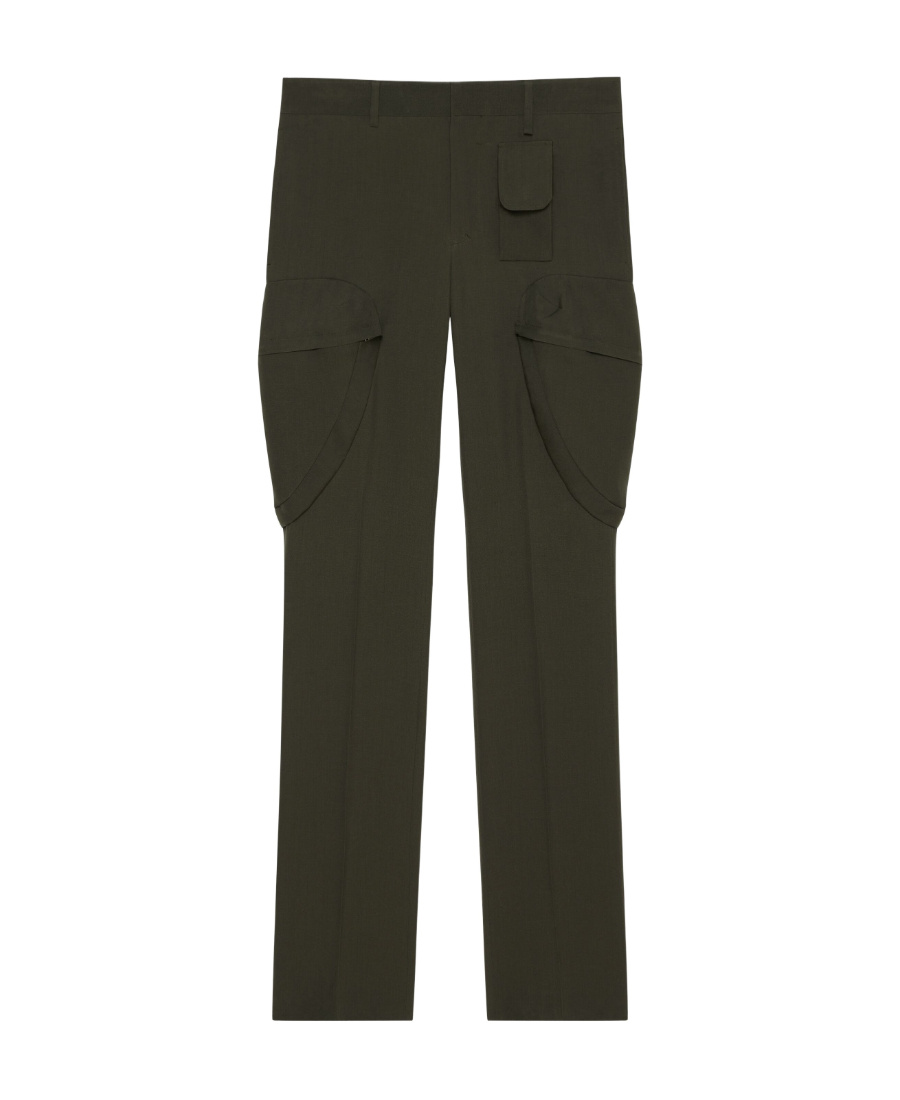 Givenchy Logo Casual Pants In Green