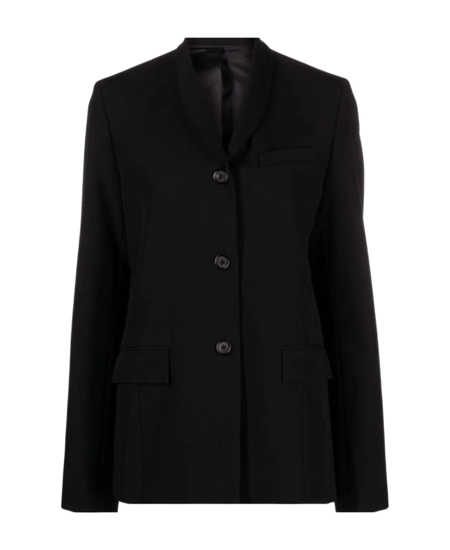 Totême Toteme Women Wool Single-breasted Jacket In Black