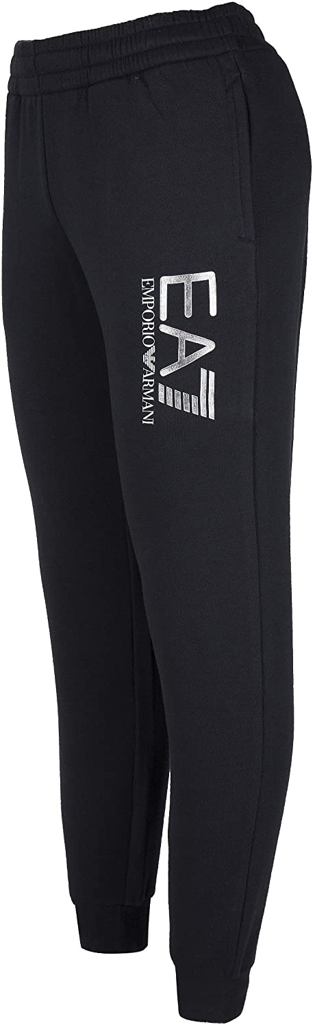 Ea7 Logo Details Sports Suit In Black