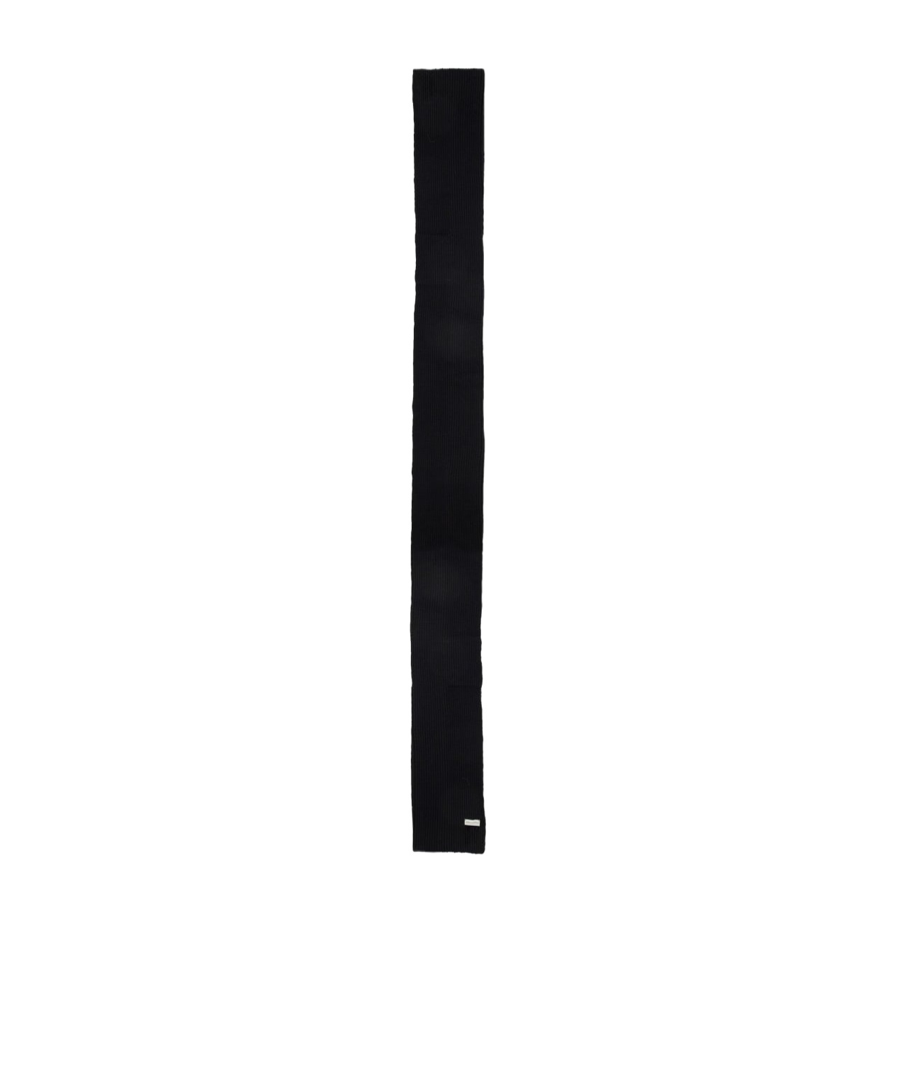 Dries Van Noten Men Wool Scarf In Black