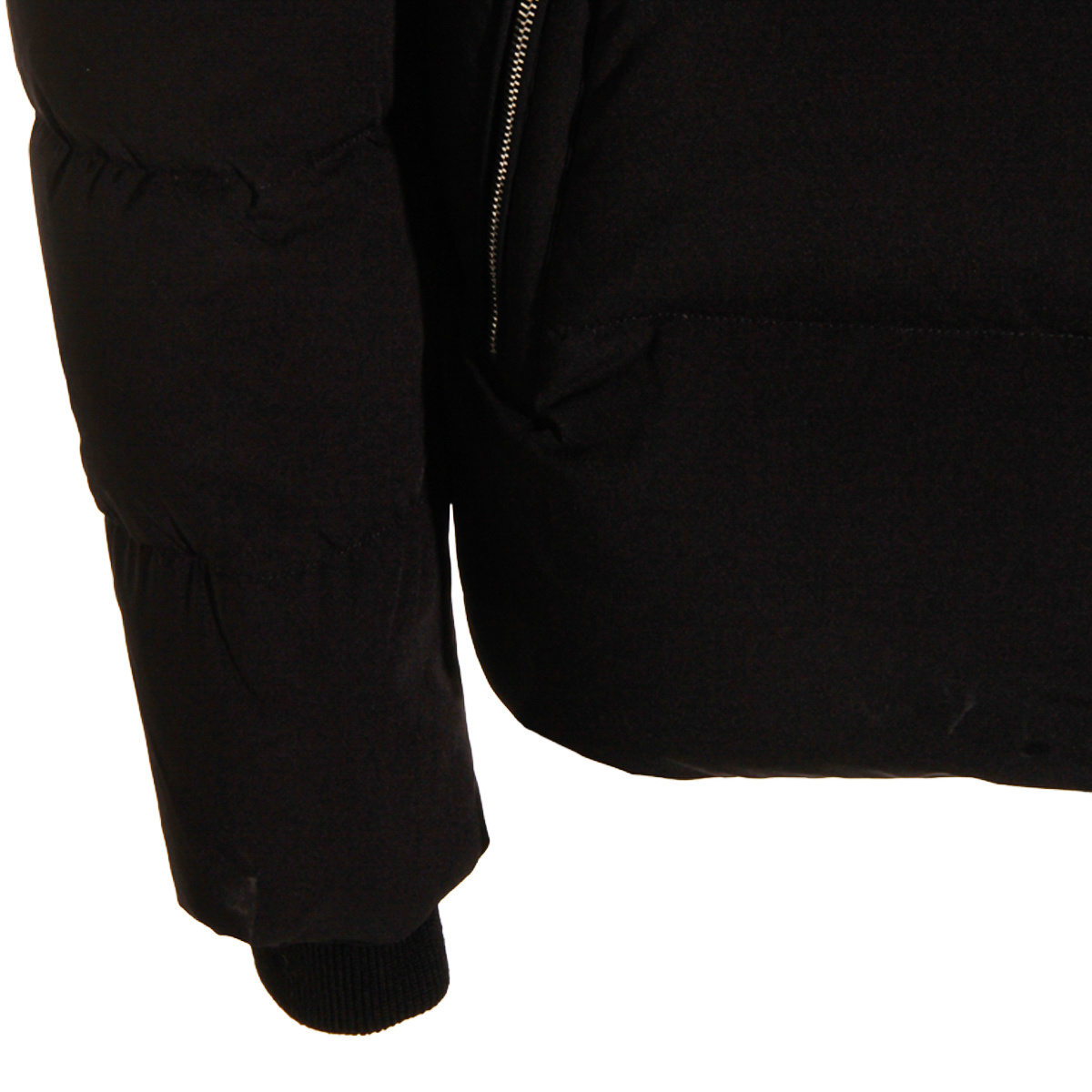 Moorer Puffer Jackets With Hood And Quilted Design In Black