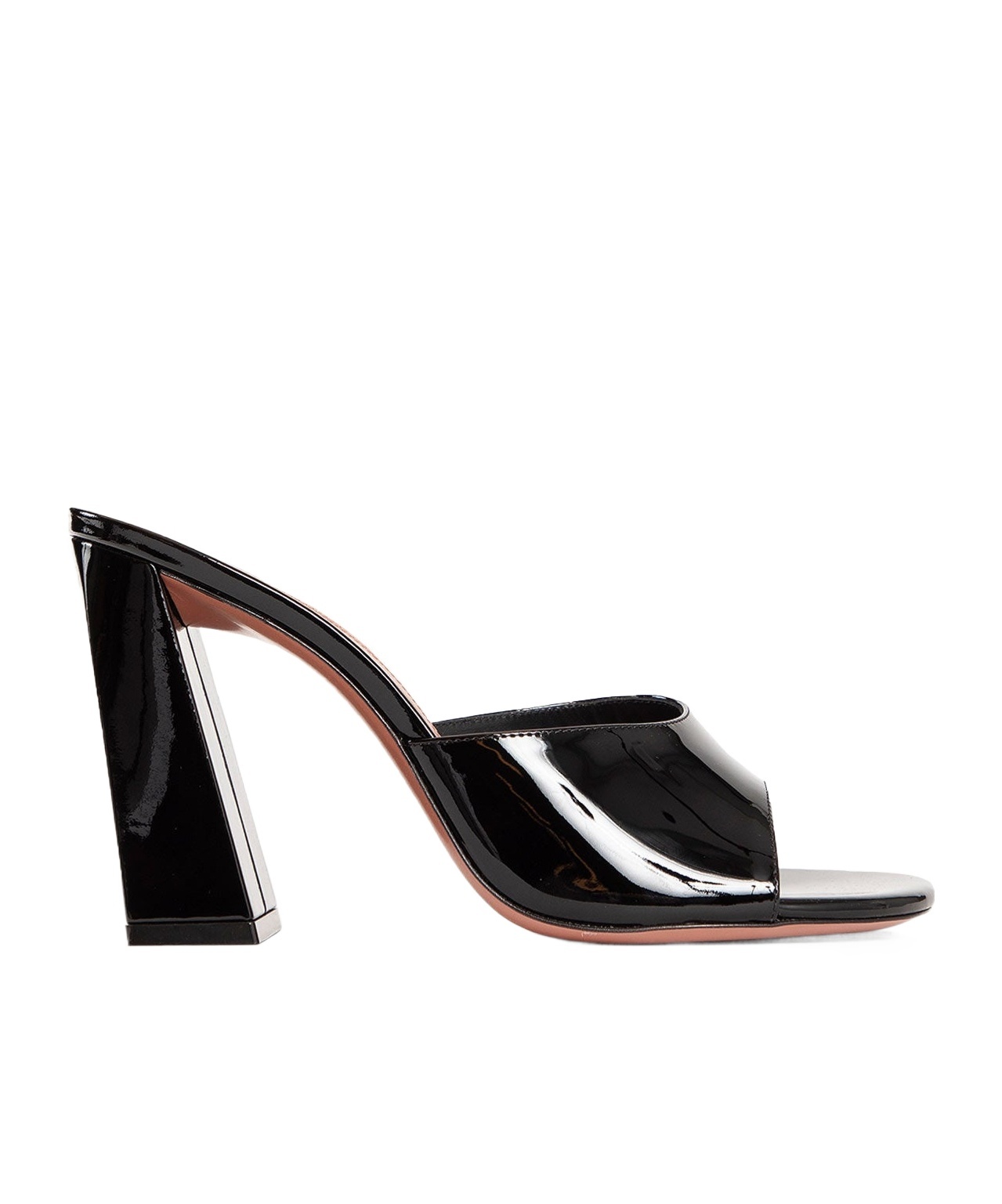 Amina Muaddi Woman Black Mules In Black