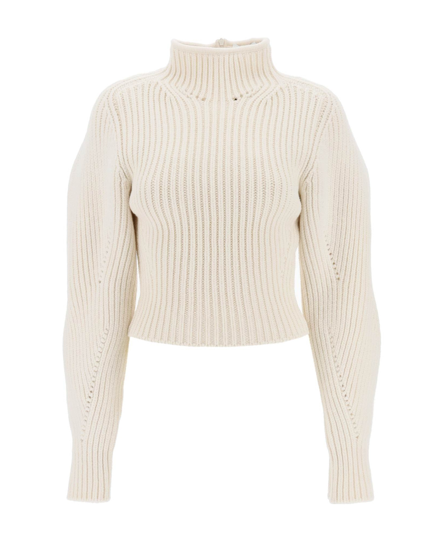 ALAÏA RIB LONG-SLEEVED SWEATER 