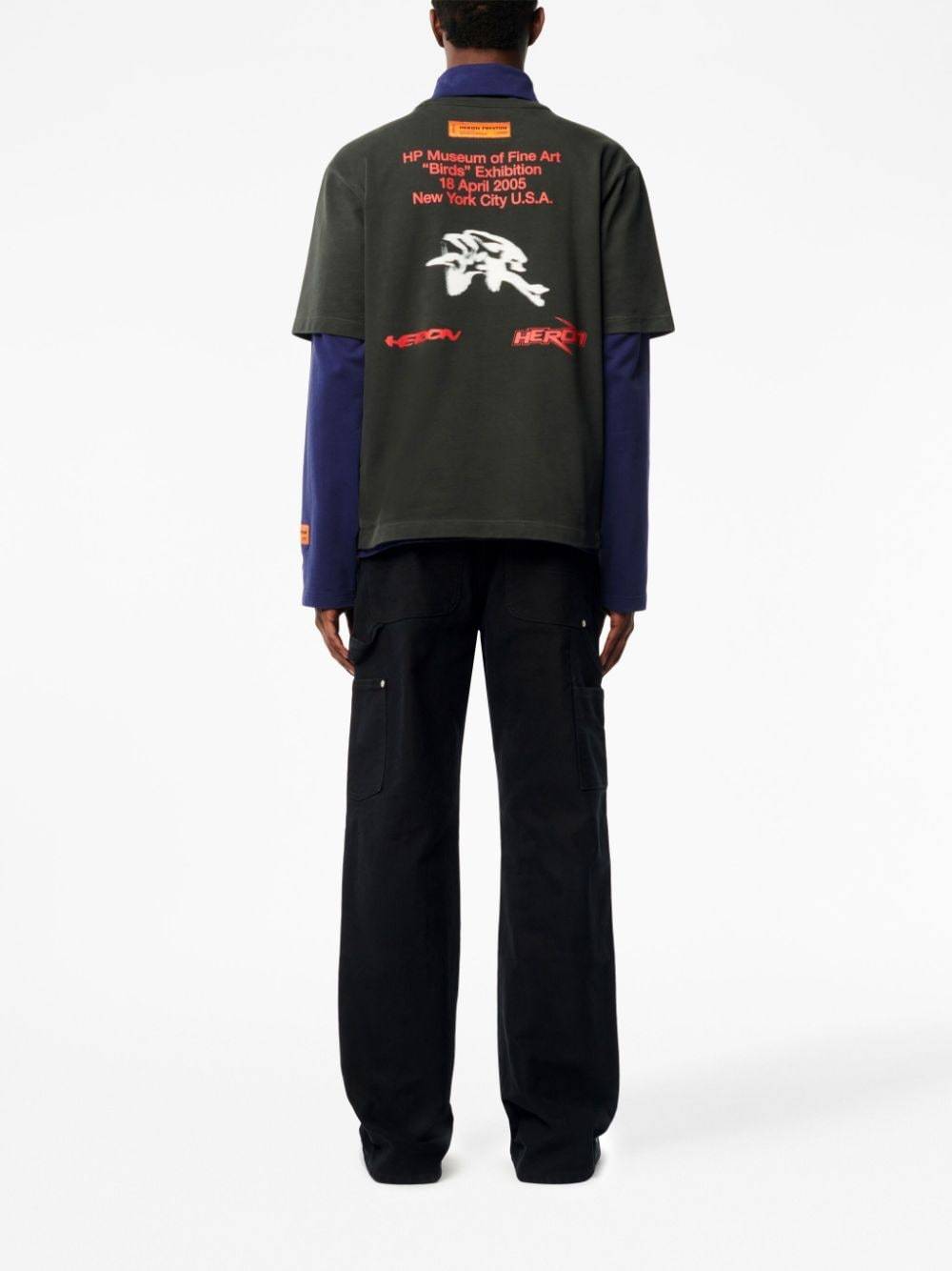 Heron Preston Carpenter Straight-leg Jeans In Black