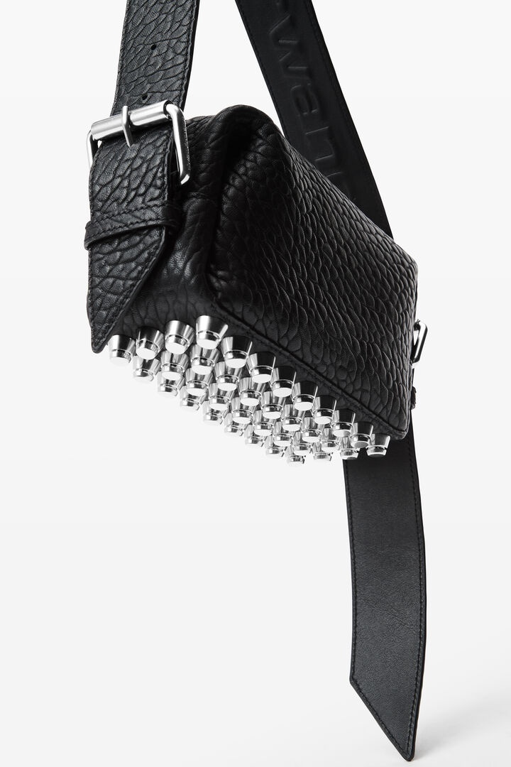 Alexander Wang Small Rich Shoulder Bag In Black