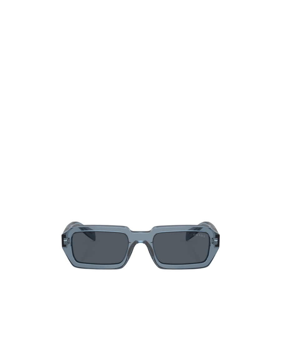 Prada Pr 17ws 11n09t Rectangle Sunglasses In Gray