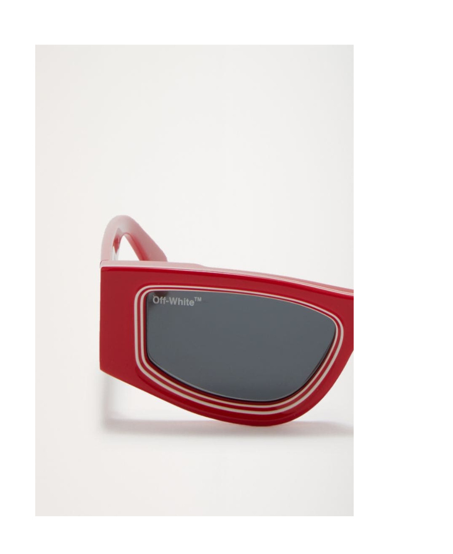 Off-white Andy Rectangular-frame Sunglasses In Multicolor