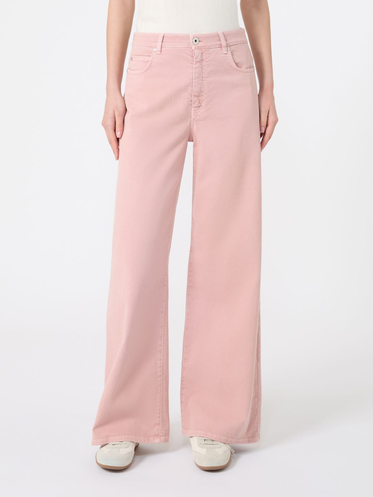 Weekend Max Mara Womens Medina Long Trouser Jeans In Pink