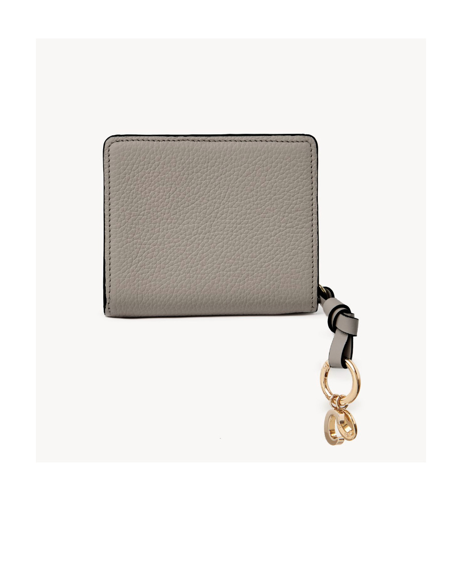 Chloé Multi-card Slot Wallet In Gray