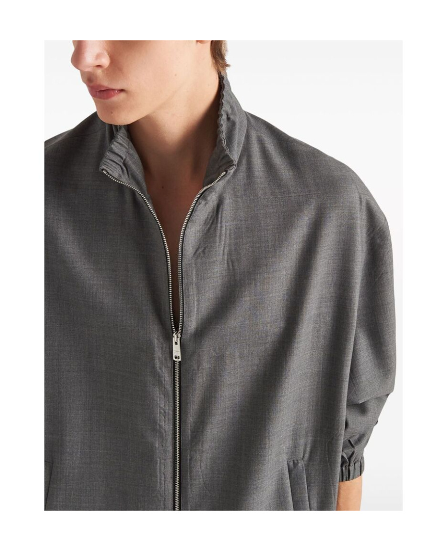 PRADA WOOL BLOUSON JACKET