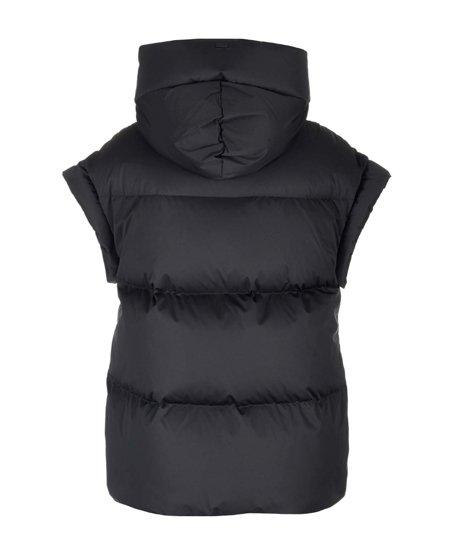 Herno High-neck Down Jacket In Black