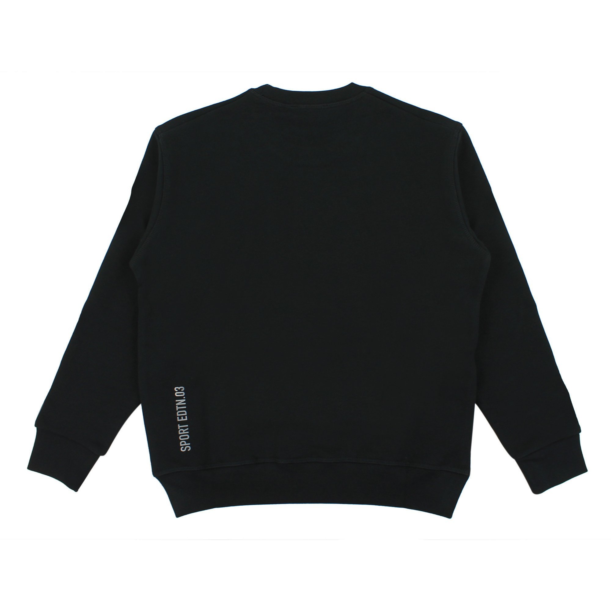 Dsquared2 Teen Slogan Print Sweatshirt In Black