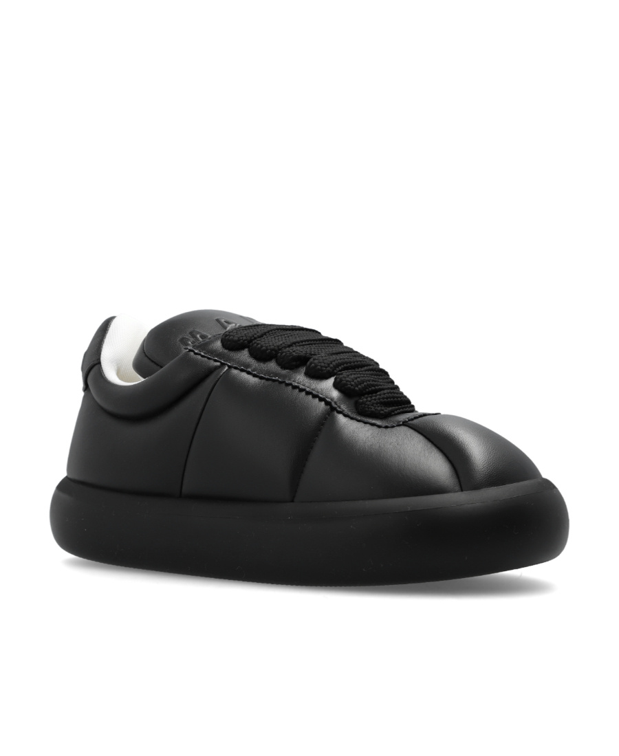 Marni Bigfoot 2.0 Padded Leather Sneakers In Black