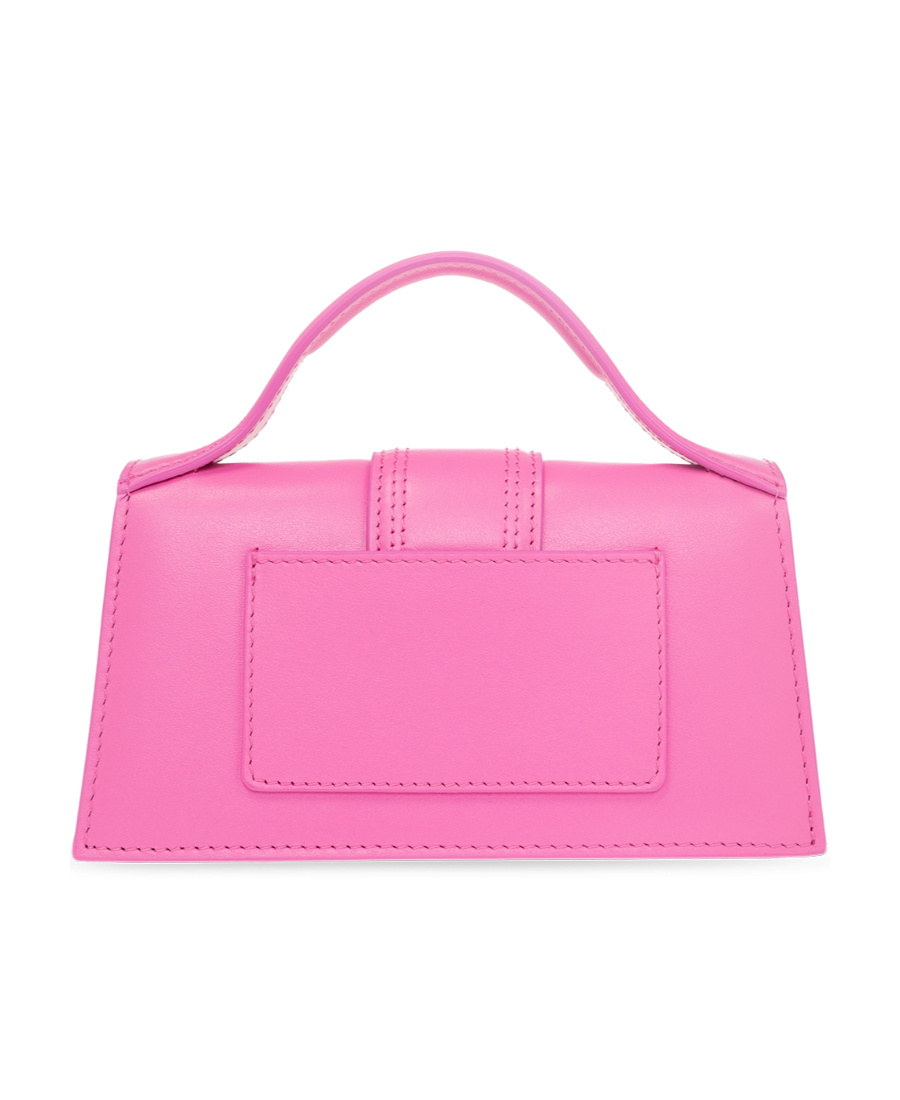 Jacquemus Le Bambinou Leather Top Handle Bag In Pink