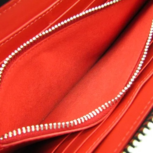 Christian Louboutin Rivet Zipper Purse In White