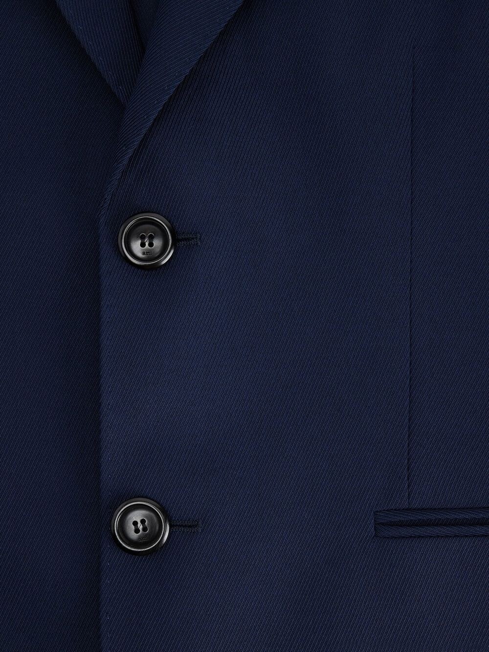 Ami Alexandre Mattiussi Single-breasted Blazer In Black
