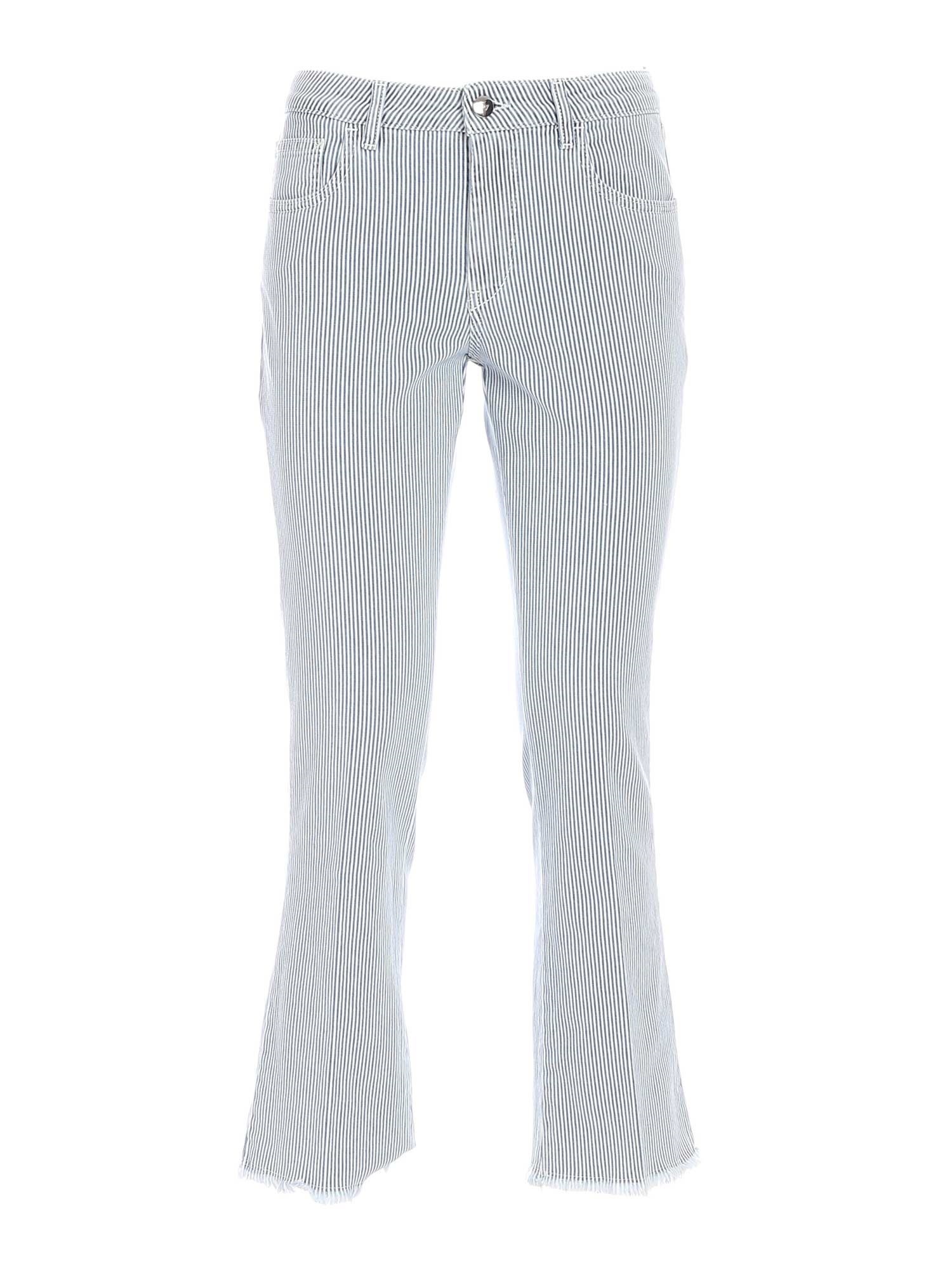 Fay Middle Waist Miniature Jeans In White