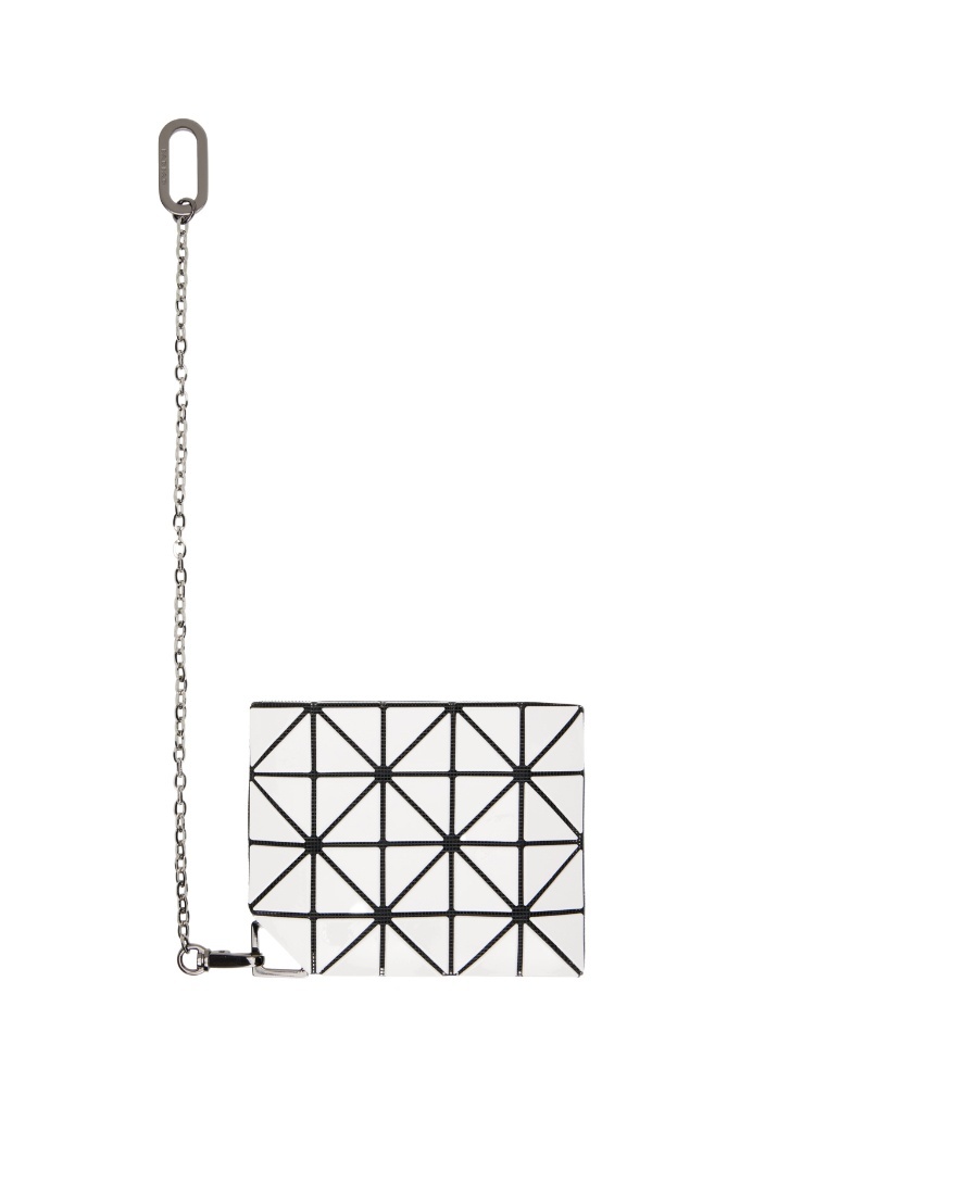 Bao Bao Issey Miyake Geometric Panelled Wallet In White