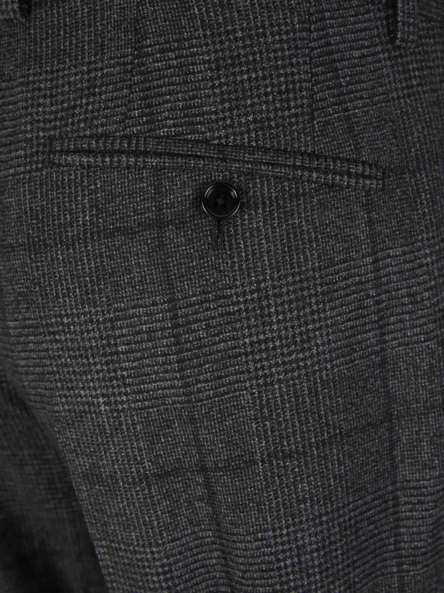 Lardini Checkered Pattern Suit In Gray