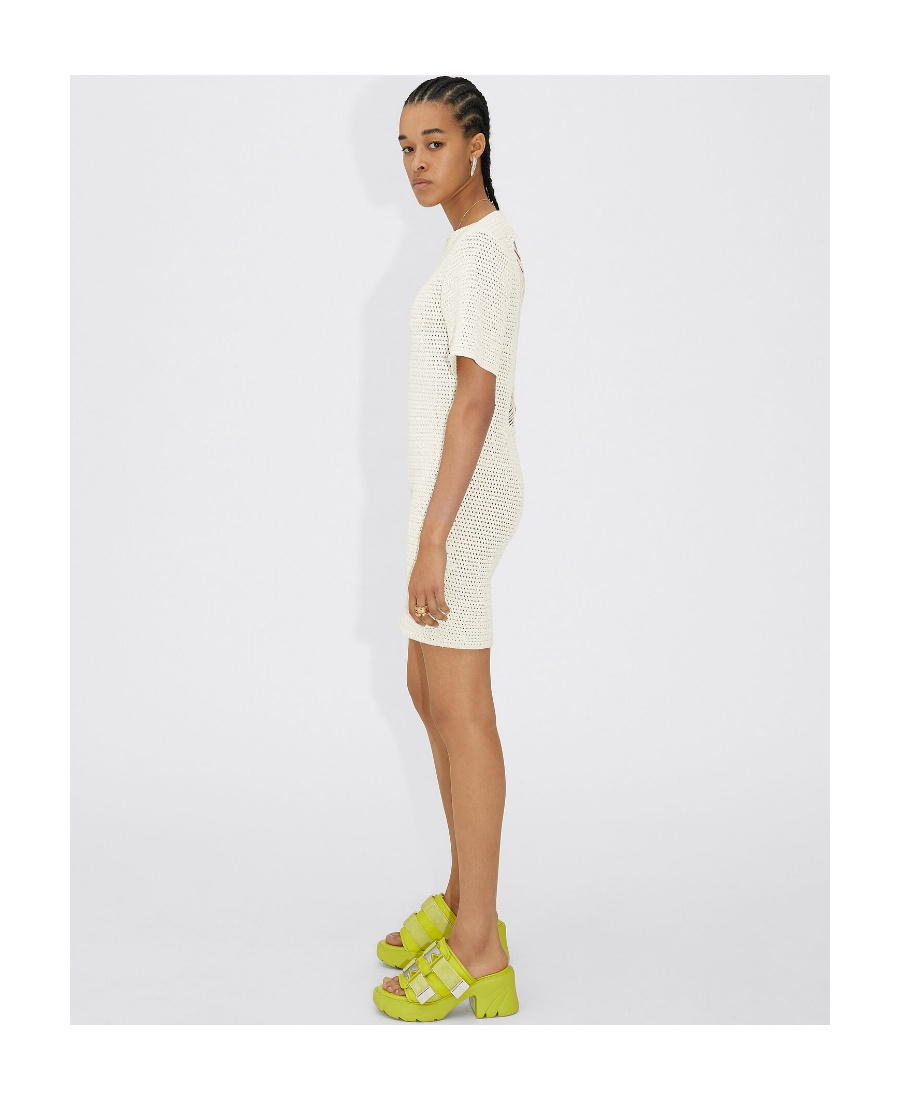 BOTTEGA VENETA OPEN-KNIT MINIDRESS
