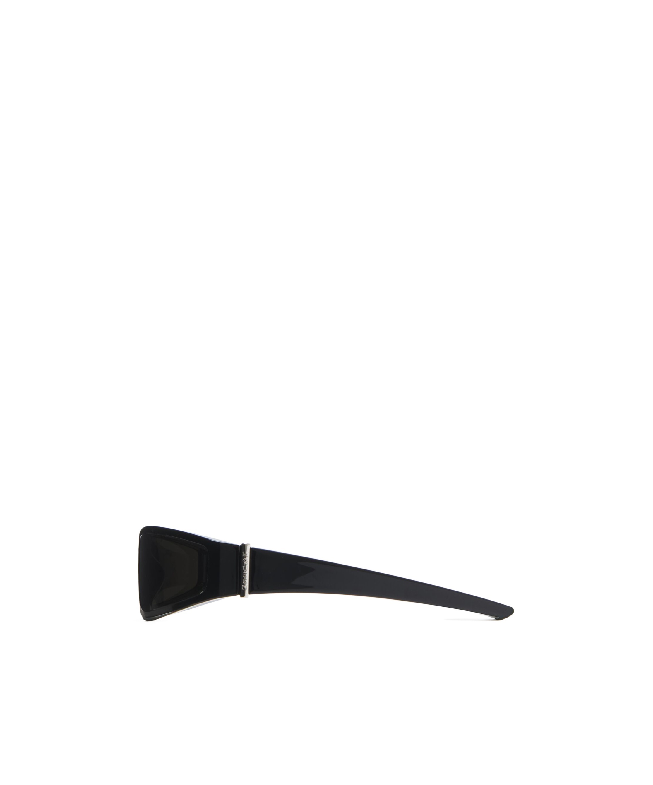 Alexander Mcqueen Geometric Frame Sunglasses In Black
